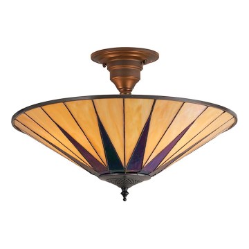Endon 64043 - Lampadario a plafone DARK STAR 3xE27/60W/230V diametro 49 cm