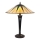 Endon 64045 - Tischleuchte DARK STAR 2xE27/60W/230V d 49 cm