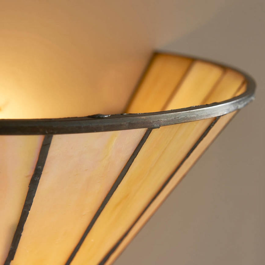 Endon 64046 - Wandleuchte Tiffany DARK STAR 1xE14/40W/230V