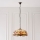 Endon 64079 - Lampadario con catena Tiffany DRAGONFLY 3xE27/60W/230V Ø 50 cm