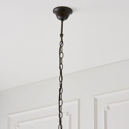 Endon 64080 - Tiffany-Kronleuchter an Kette DRAGONFLY 3xE27/60W/230V Ø 41 cm