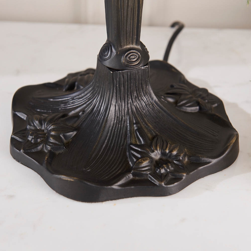 Endon 64086 - Lampe de table Tiffany DRAGONFLY 2xE27/60W/230V Ø 30 cm