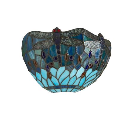 Endon 64102 - Applique da parete Tiffany DRAGONFLY 1xE14/40W/230V