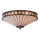 Endon 64145 - Plafoniera FARGO 2xE27/60W/230V diametro 41,5 cm