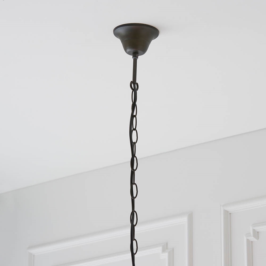 Endon 64147 - Lustre Tiffany sur chaîne FARGO 1xE27/60W/230V Ø 50 cm