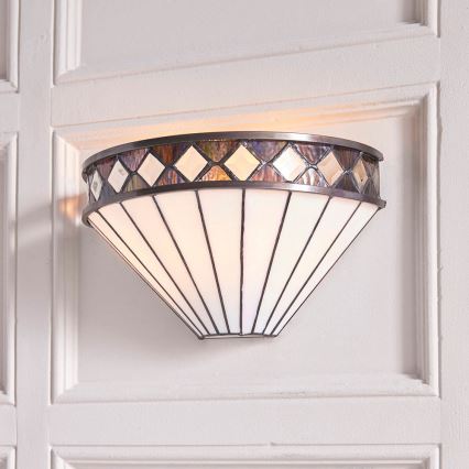 Endon 64149 - Wandleuchte Tiffany FARGO 1xE14/40W/230V