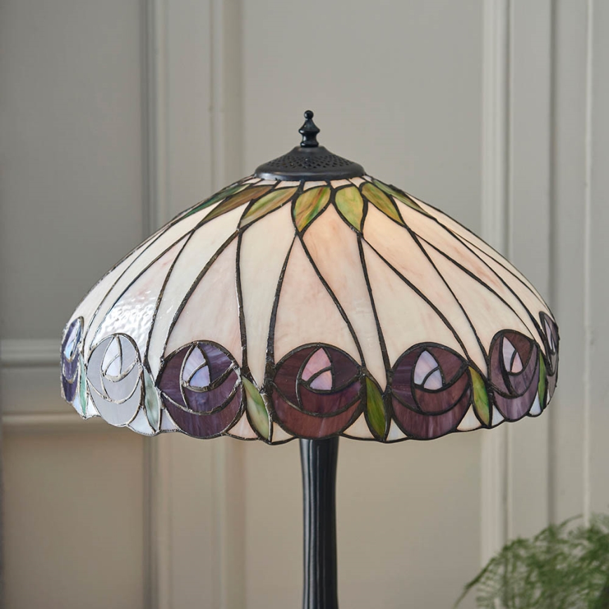 Endon 64177 - Lampada da tavolo HUTCHINSON 1xE27/60W/230V diametro 40 cm