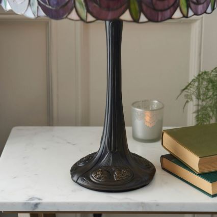 Endon 64177 - Lampada da tavolo HUTCHINSON 1xE27/60W/230V diametro 40 cm