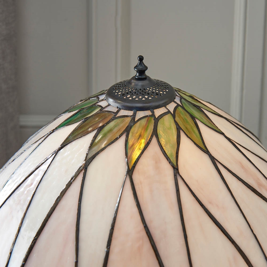Endon 64177 - Tischlampe Tiffany HUTCHINSON, 1x E27/60 W/230 V, Ø 40 cm