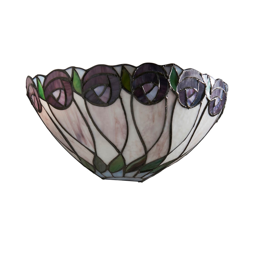 Endon 64178 - Applique da parete in stile Tiffany HUTCHINSON 1xE14/40W/230V