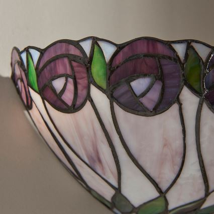 Endon 64178 - Applique murale Tiffany HUTCHINSON 1xE14/40W/230V