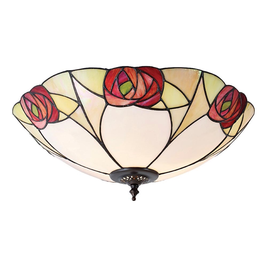 Endon 64182 - Plafoniera INGRAM 2xE27/60W/230V diametro 45 cm