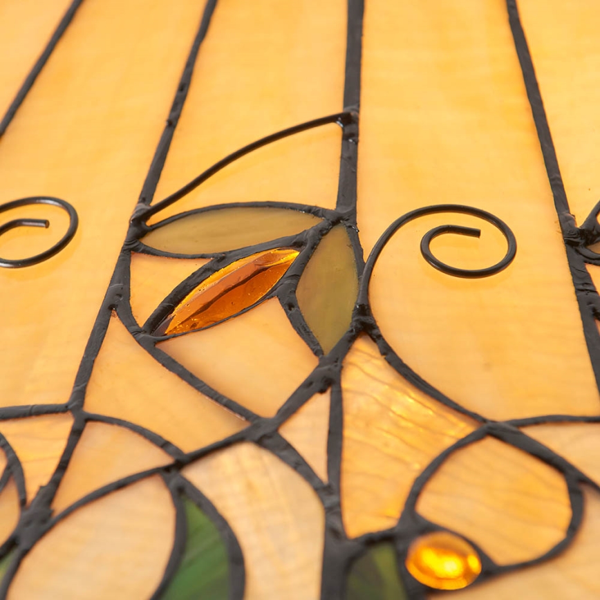 Endon 64194 - Lustre sur chaîne Tiffany JAMELIA 3xE27/60W/230V Ø 50 cm