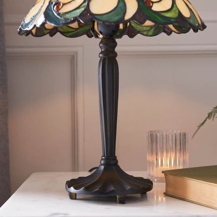 Endon 64195 - Lampada da tavolo Tiffany JAMELIA 1xE27/60W/230V Ø 31 cm