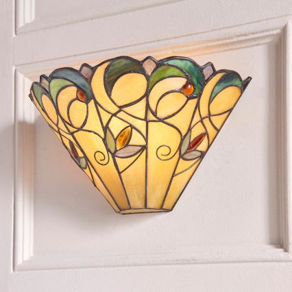 Endon 64198 - Applique murale Tiffany JAMELIA 1xE14/40W/230V
