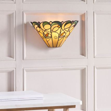 Endon 64198 - Applique murale Tiffany JAMELIA 1xE14/40W/230V