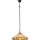 Endon 64285 - Lampadario a catena Tiffany NEVADA 1xE27/60W/230V Ø 35 cm