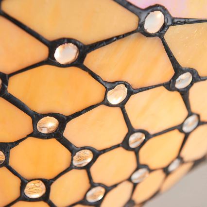 Endon 64300 - Lampadario a plafone Tiffany PEARL 3xE27/60W/230V Ø 37 cm