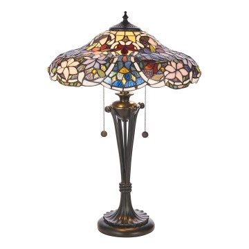 Endon 64326 - Tischleuchte SULLIVAN 2xE27/60W/230V d 40 cm