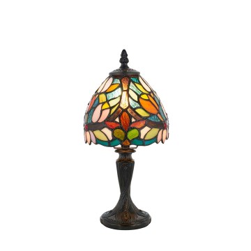 Endon 64331 - Lampe de table Tiffany SYLVETTE 1xE14/40W/230V Ø 15 cm