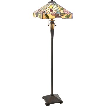 Endon 64383 - Stehlampe WILLIOW 2xE27/60W/230V Ø 42,5 cm