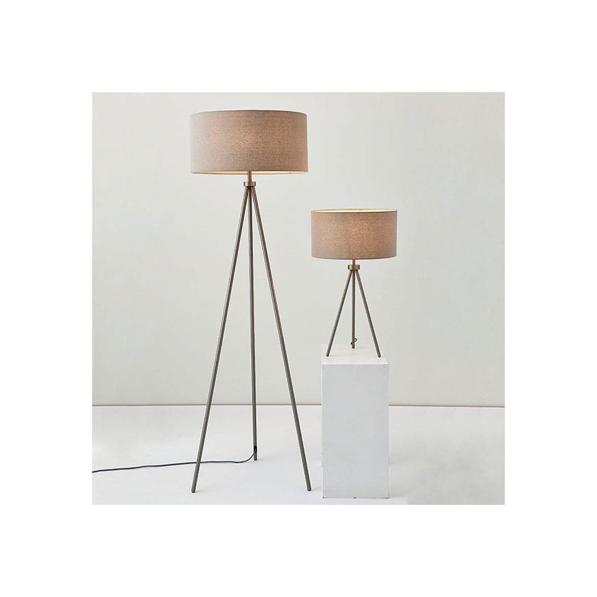 Endon 66986 - Lampada da tavolo TRI 1xE27/40W/230V ottone/beige