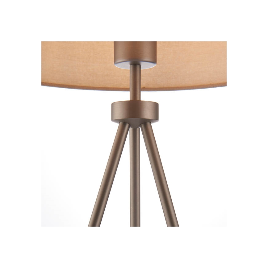 Endon 66986 - Lampada da tavolo TRI 1xE27/40W/230V ottone/beige