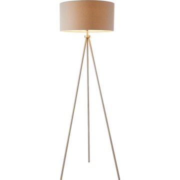 Endon 66987 - Lampada da terra TRI 1xE27/60W/230V beige