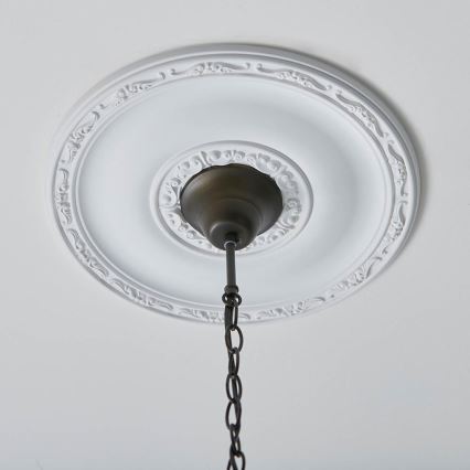 Endon 67044 - Lampadario a sospensione con catena FARGO 1xE14/40W/230V diametro 25,5 cm
