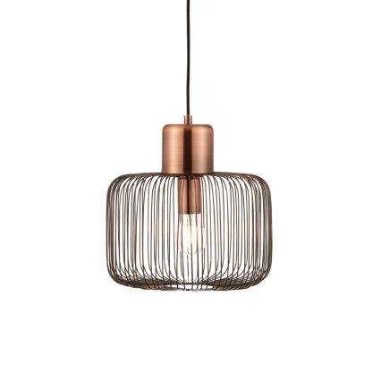 Endon 68986 - Hängeleuchte NICOLA 1xE27/40W/230V kupferfarben