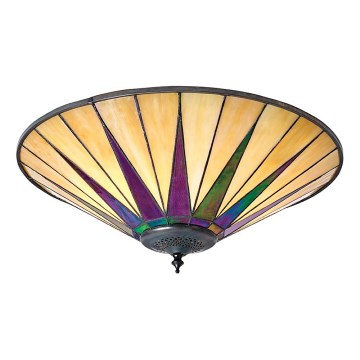 Endon 70240 - Deckenleuchte DARK STAR 2xE27/40W/230V d 49 cm