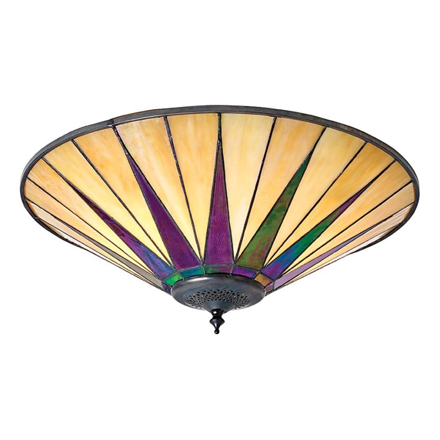 Endon 70240 - Plafoniera DARK STAR 2xE27/40W/230V diametro 49 cm