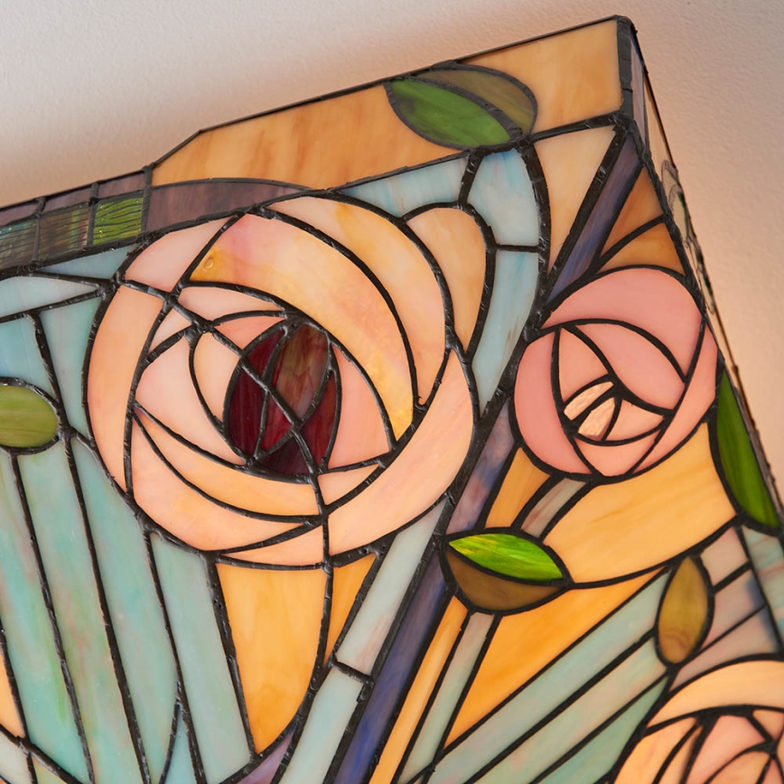 Endon 70698 - Lampada da soffitto Tiffany WILLOW 2xE27/60W/230V