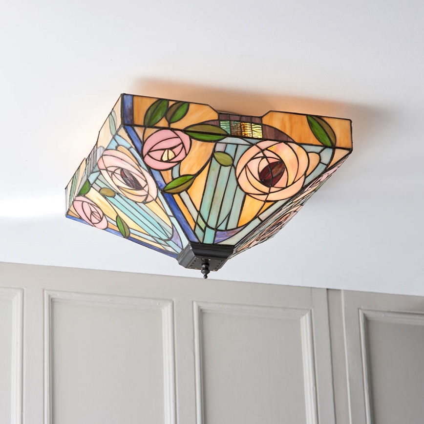 Endon 70698 - Plafoniera WILLOW 2xE27/60W/230V