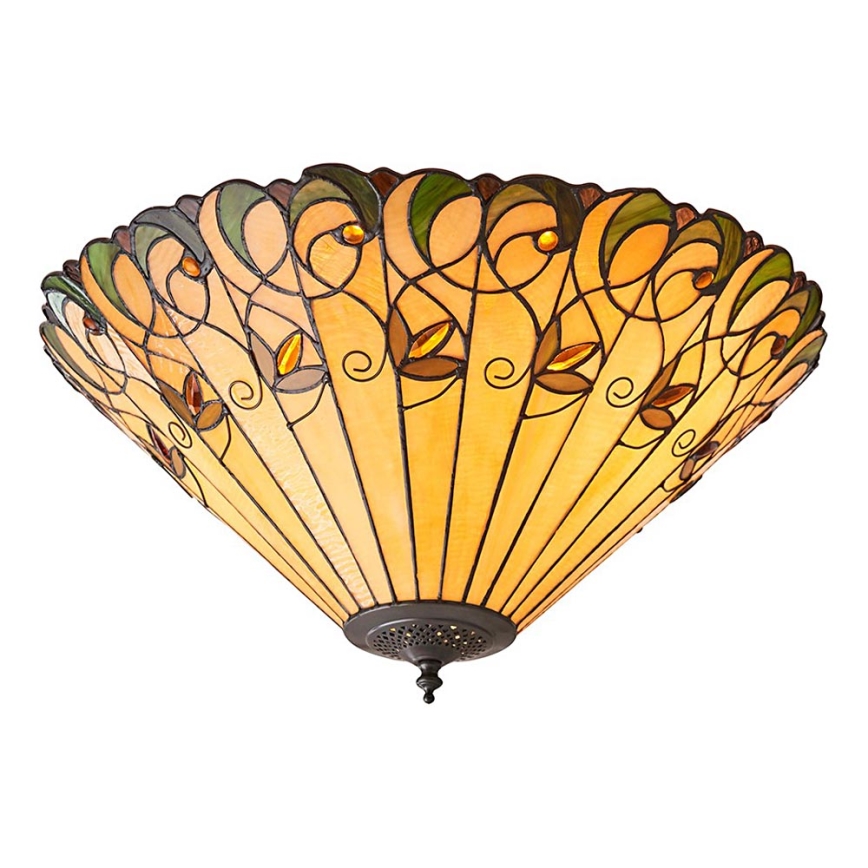 Endon 70706 - Plafoniera JAMELIA 2xE27/60W/230V diametro 50 cm