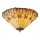 Endon 70706 - Plafoniera JAMELIA 2xE27/60W/230V diametro 50 cm