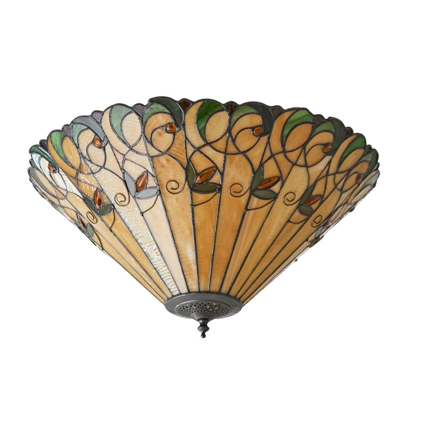 Endon 70706 - Plafoniera JAMELIA 2xE27/60W/230V diametro 50 cm