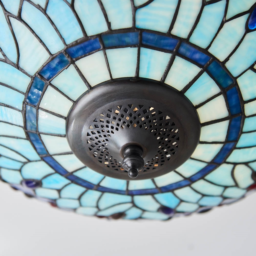 Endon 70722 - Plafoniera LIBELLULA 2xE27/60W/230V diametro 41 cm