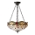 Endon 70759 - Pendelleuchte an Kette Tiffany DRAGONFLY 3xE27/60W/230V Ø 41 cm