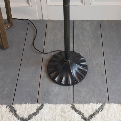 Endon 70936 - Lampada da terra FARGO 2xE27/60W/230V Ø 50 cm