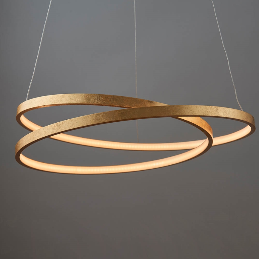 Endon 72479 - Lampadario LED a sospensione con filo SCRIBBLE LED/31,5W/230V 3000K oro