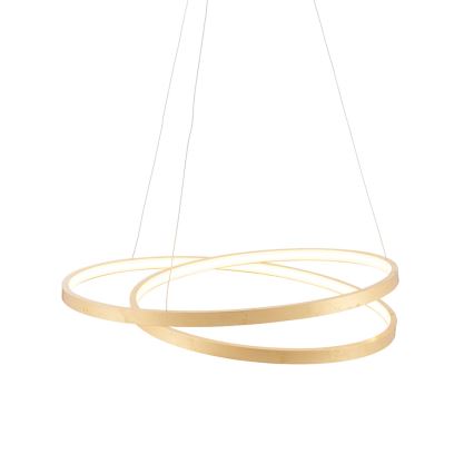 Endon 72479 - Suspension filaire SCRIBBLE LED/31,5W/230V 3000K doré
