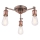 Endon 76124 - Spot HAL 3xE27/10W/230V chrome mat/cuivré