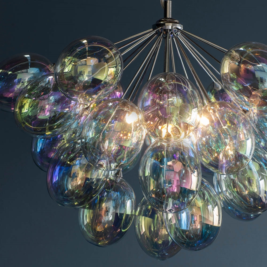 Endon 76450 - Lampadario a sospensione con cavo INFINITY 6xG9/28W/230V multicolore