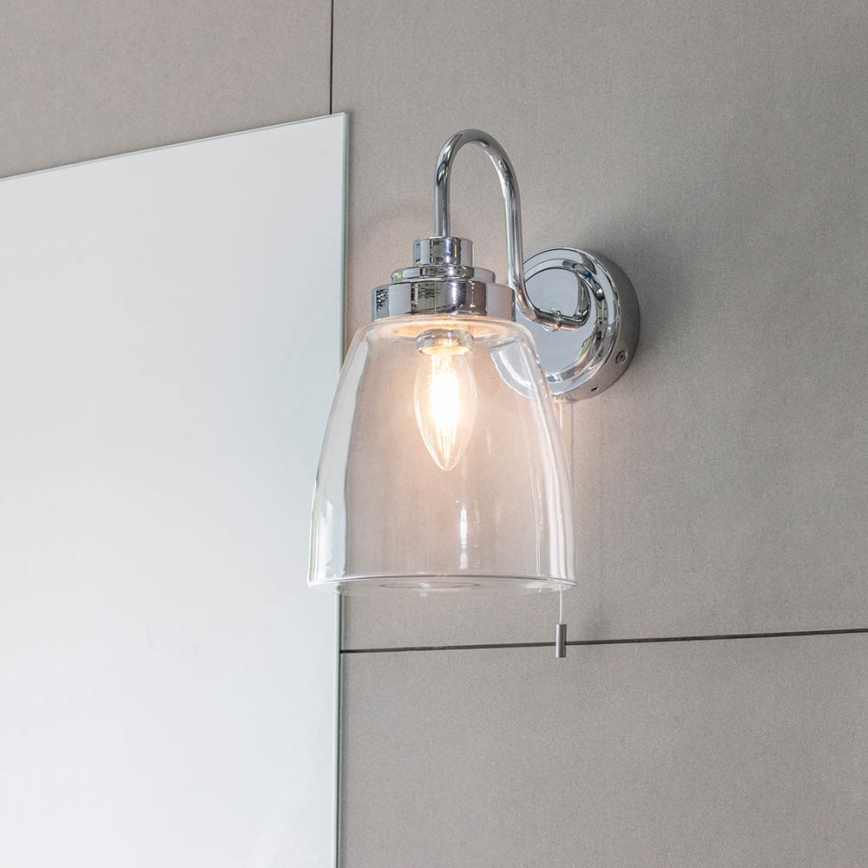 Endon 77088 - Applique da parete per bagno ASHBURY 1xE14/4W/230V IP44, cromo lucido