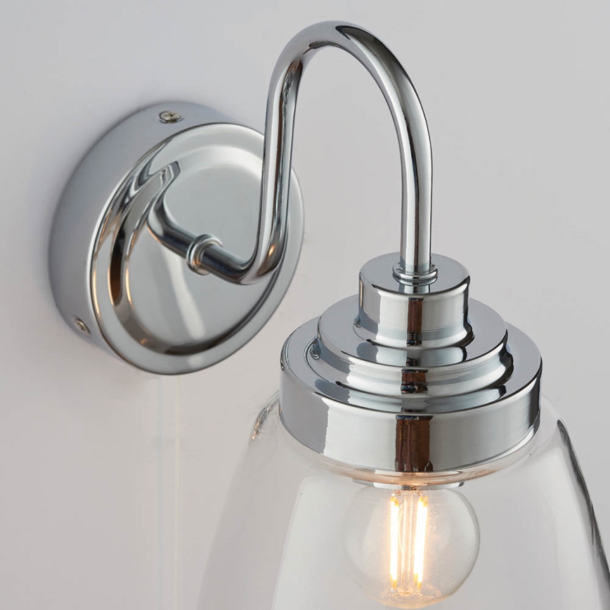 Endon 77088 - Applique da parete per bagno ASHBURY 1xE14/4W/230V IP44, cromo lucido