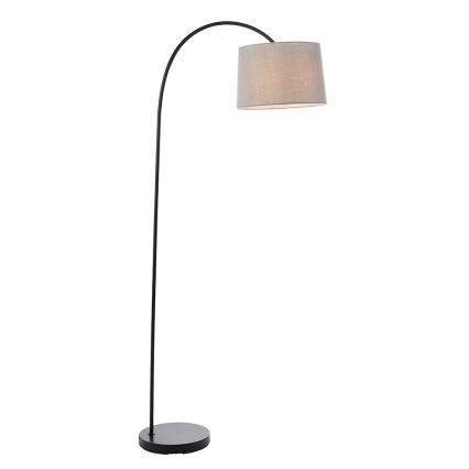 Endon 78163 - Lampada da terra CARLSON 1xE27/60W/230V grigio/nero