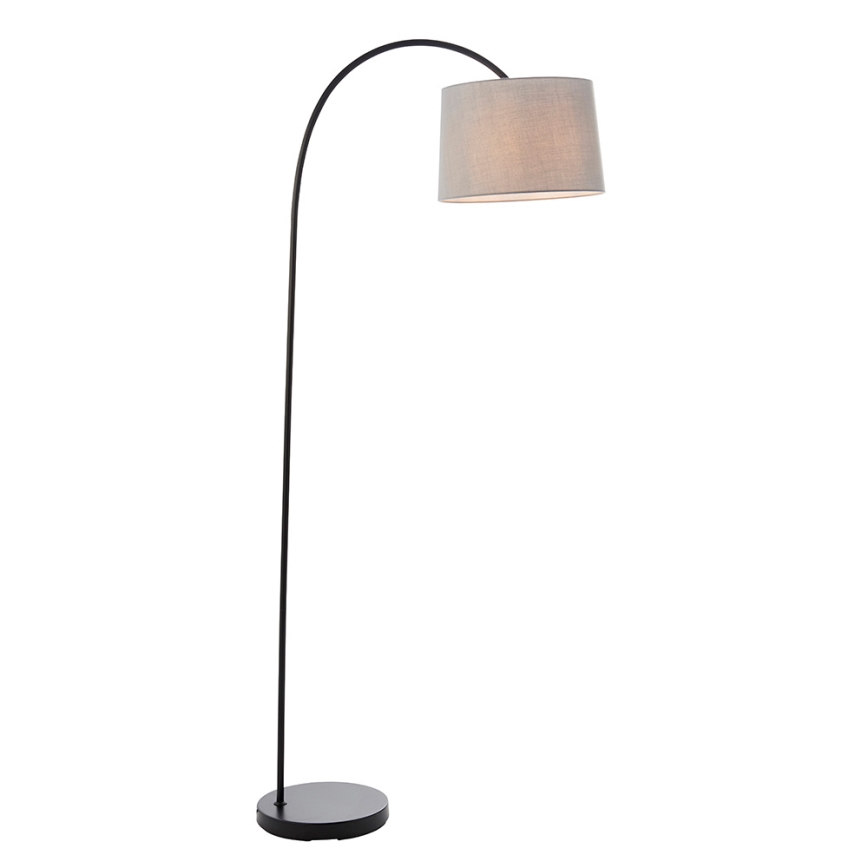 Endon 78163 - Lampada da terra CARLSON 1xE27/60W/230V grigio/nero