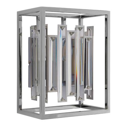 Endon 81932 - Wandleuchte ACADIA 1xE14/40W/230V glänzender Chrom