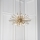 Endon 81935 - Lustre à chaîne 8xE14/40W/230V doré